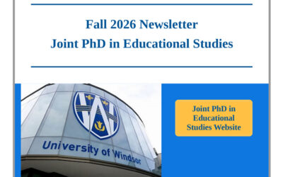 Fall 2026 – PhD Newsletter